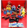 Image 1 : VTG Toy Lot Including E.T. Ronald McDonald, Pez, View Master Tin Train