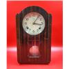 Image 1 : VTG Wooden Meiji Japanese Mantle Chime Clock