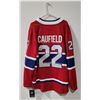 Image 2 : NHL Fanatics C Caufield 22 Montreal Canadiens Jersey Size: L
