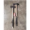 Image 1 : Wooden Sledge Hammer & Axe Set