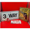 Image 2 : Newfoundland, Street Sign & Revolver Humour Sign