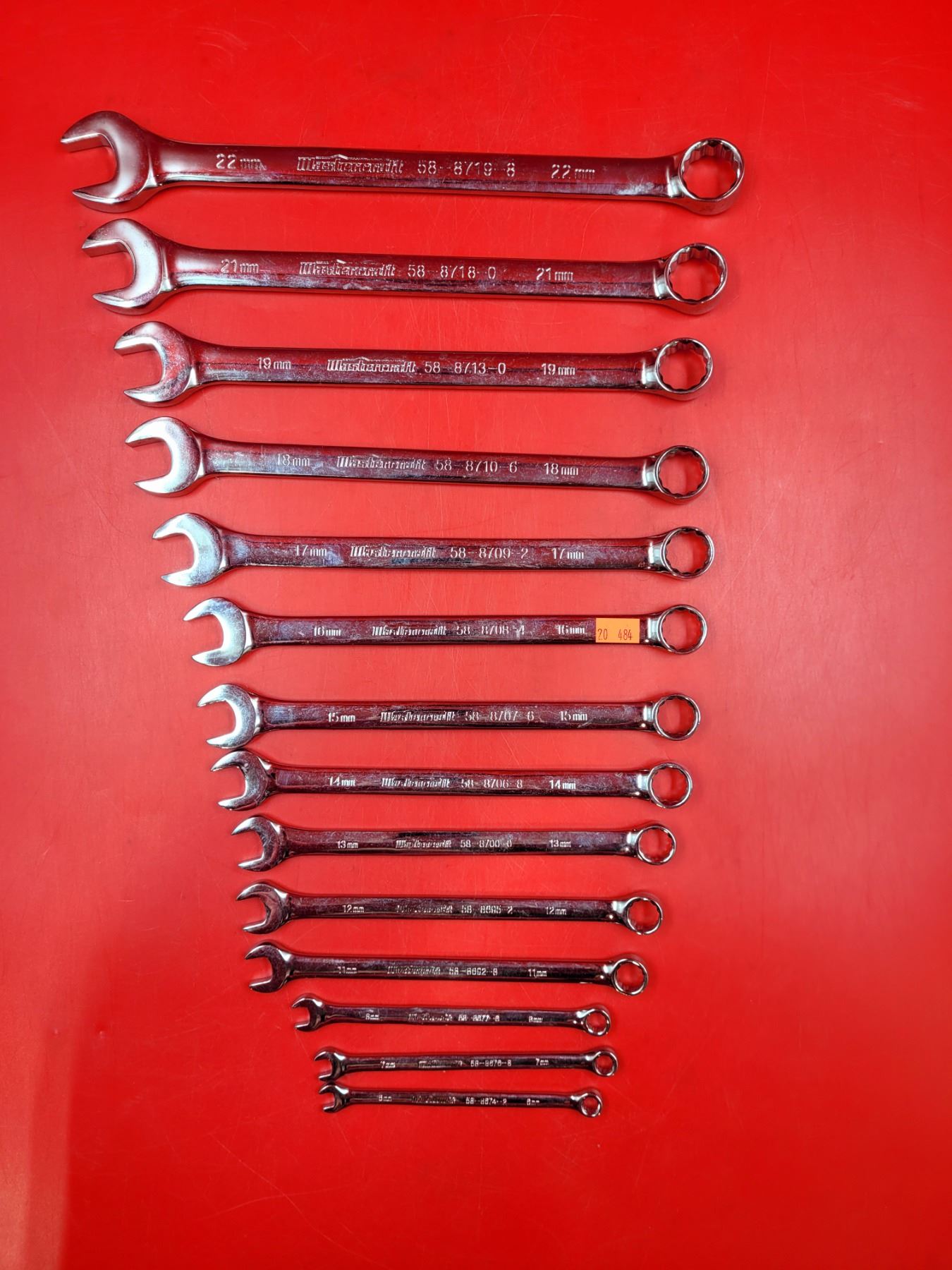 Mastercraft Wrench Set