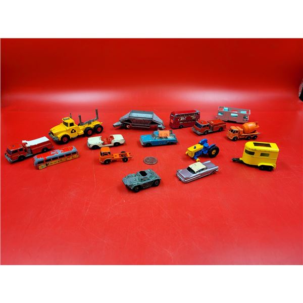 Lesney Vehicles Made in England (Includes Matchbox King Size, Cement Mixer, Trailer Caravan, etc.)