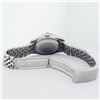 Image 7 : Rolex Mens Stainless Steel Sapphire and Diamond Datejust Wristwatch