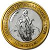 Image 2 : .999 Silver Four Queens Casino Hotel Las Vegas $10 Limited Edition Gaming Token