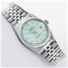 Image 2 : Rolex Mens Stainless Steel Diamond Datejust Wristwatch