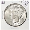 1935-S $1 Peace Silver Dollar Coin