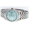Image 8 : Rolex Mens Stainless Steel Diamond Datejust Wristwatch
