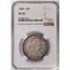 1806 Capped Bust Half Dollar Silver Coin NGC VF25
