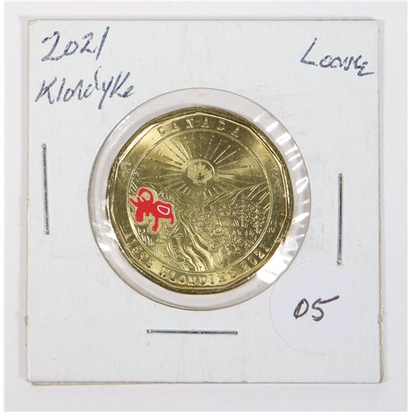2021 KLONDIKE LOONIE FROM MINT ROLL MS-65