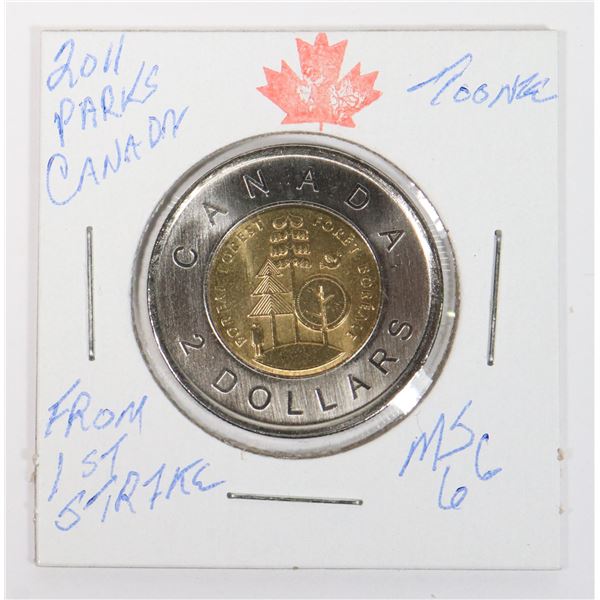 2011 CANADA BOREAL FOREST COIN FROM FIRST STRIKE