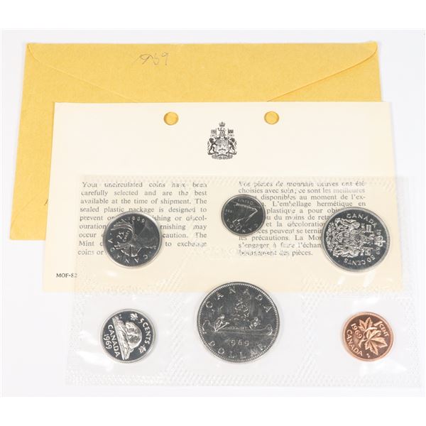 1969 PROOF SET FROM ESTATE IN ORIGINAL ENVELOPES/ PACKAGE