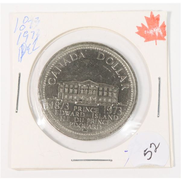 1873-1973 PRINCE EDWARD ISLAND DOLLAR 1OF6