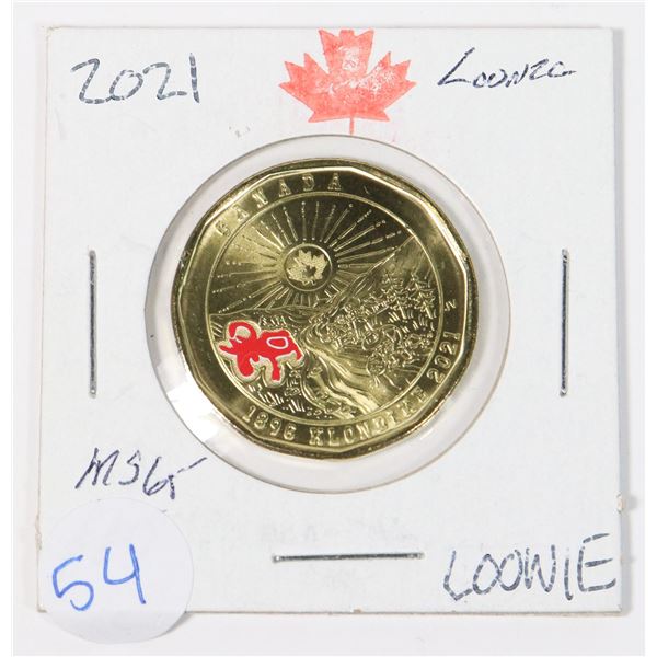 2021 125TH ANNIVERSARY KLONDIKE GOLD RUSH COLORED