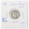 Image 1 : 1934 P USA MERCURY DIME 90% SILVER