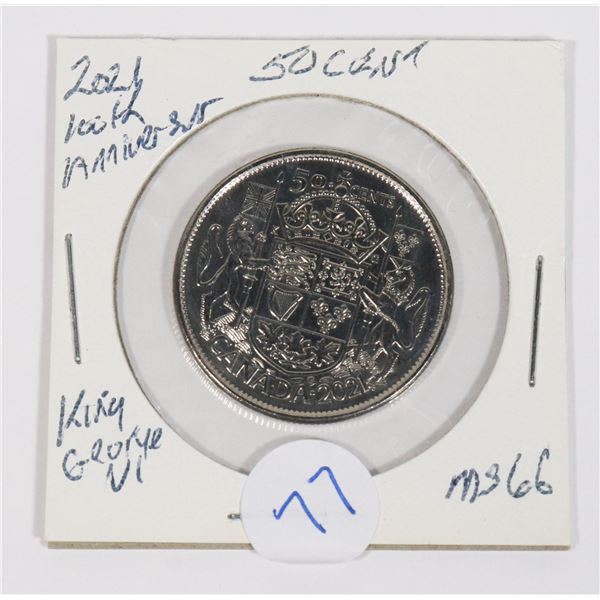 2021 100TH ANNIVERSARY COAT OF ARMS KING VI