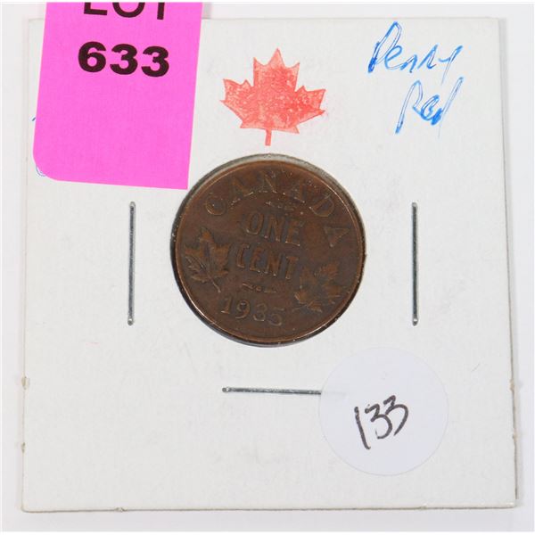 1935 PENNY KING GEORGE V