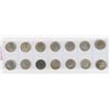 Image 1 : SLEEVE OF 16 SILVER DIMES 50S & 60'S FROM ESTATE