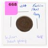 Image 1 : 1890 USA INDIAN HEAD PENNY