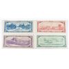 Image 2 : 1954 $1.00 $2.00, $5.00 & $10.00 BILLS 1ST Q.E.II