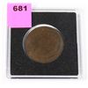 Image 1 : 1861 NEW BRUNSWICK ONCE CENT COIN