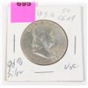 Image 1 : 1960 BEN FRANKLIN USA 50 CENT 90% SILVER
