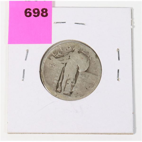 1917 TO 1930 USA STANDING LIBERTY QUARTER