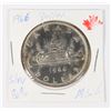 Image 1 : 1966 CANADA SILVER DOLLAR 80% SILVER