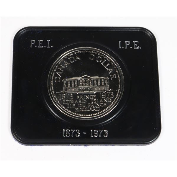 1873-1973 PEI COMMEMORATIVE DOLLAR IN SPECIAL