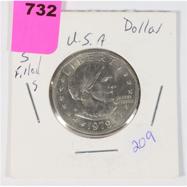 1979 S USA ONE DOLLAR SUSAN B. ANTHONY