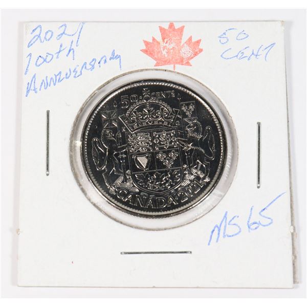 2021 100TH ANNIVERSARY COAT OF ARMS KING VI