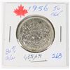 Image 1 : 1956 50 CENT 80% SILVER MINTED 2,957,266