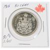 Image 1 : 1965 50 CENT 80% SILVER MINTED 12,629,974