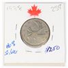 Image 1 : 1938 CANADA 80% SILVER QUARTER