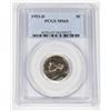 Image 1 : PCGS GRADED MS65 1953-D USA JEFFERSON 5 CENT NICKLE