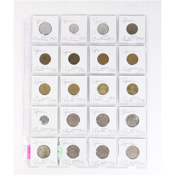 20 COINS 4 ALL SPAIN