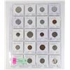 Image 1 : 20 COINS 6 COUNTRIES