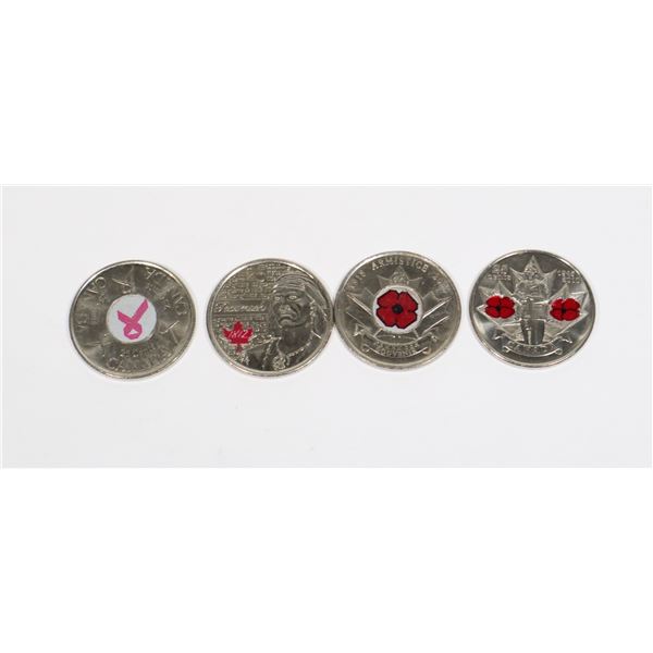 SET OF 4 QUARTERS - 2006, 2008, 2010, 2012