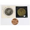 Image 1 : 1967 HALF PENNY AND TWO EDMONTON THEMED TOKENS