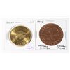 Image 1 : 1969 AND 1975 REGINA BUFFALO DAYS TOKENS