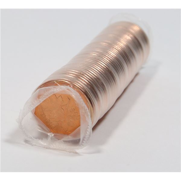 2008 UNCIRCULATED MINT ROLL CANADIAN PENNIES