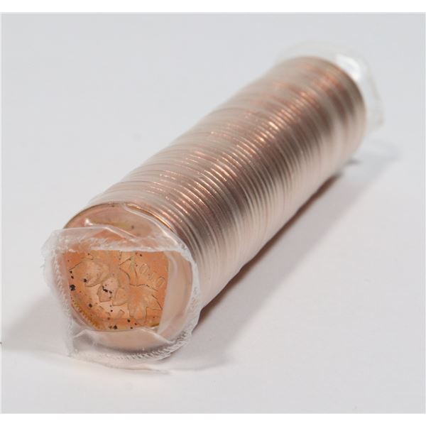 2010 UNCIRCULATED MINT ROLL CANADIAN PENNIES