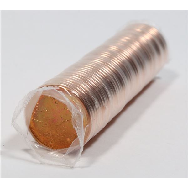 2011 UNCIRCULATED MINT ROLL CANADIAN PENNIES