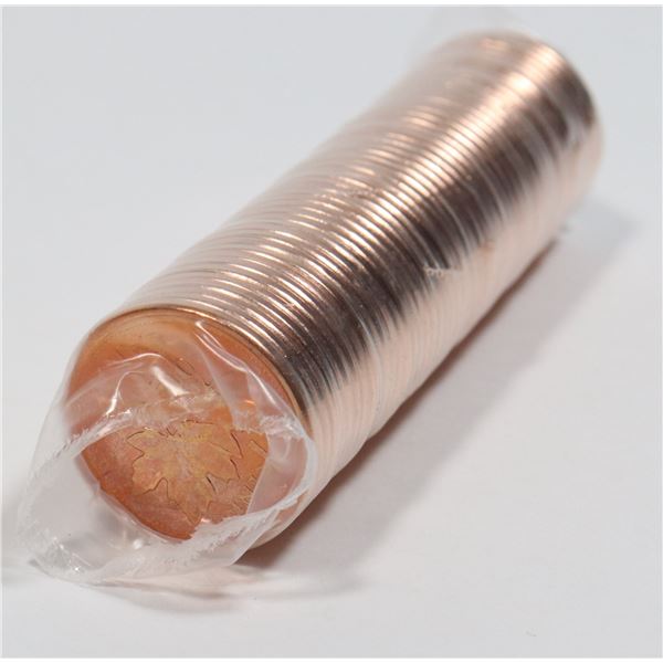 2012 UNCIRCULATED MINT ROLL CANADIAN PENNIES