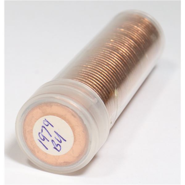 ROLL OF 1979 BU CANADIAN PENNIES