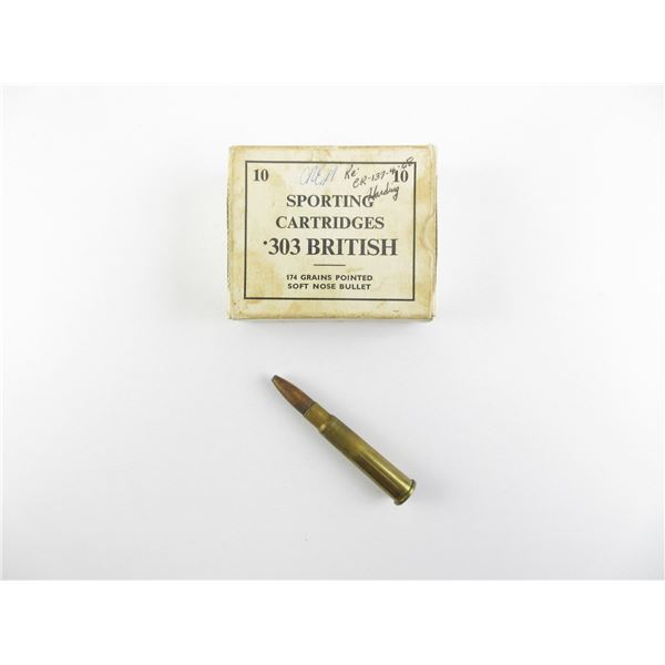 COLLECTIBLE .303 BR AMMO LOT