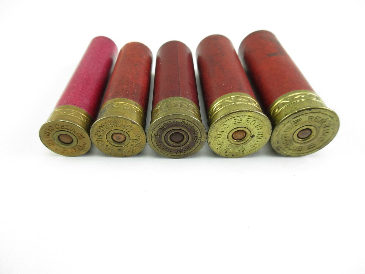 Rem Shell COLLECTIBLE REM-UMC NITRO CLUB AMMO / PRIMED SHOT SHELL HULLS AND NON ...