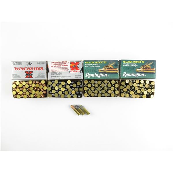 ASSORTED .22 LR AMMO LOT