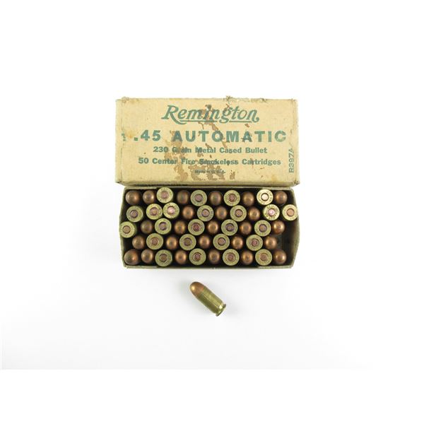 REMINGTON .45 AUTOMATIC AMMO LOT