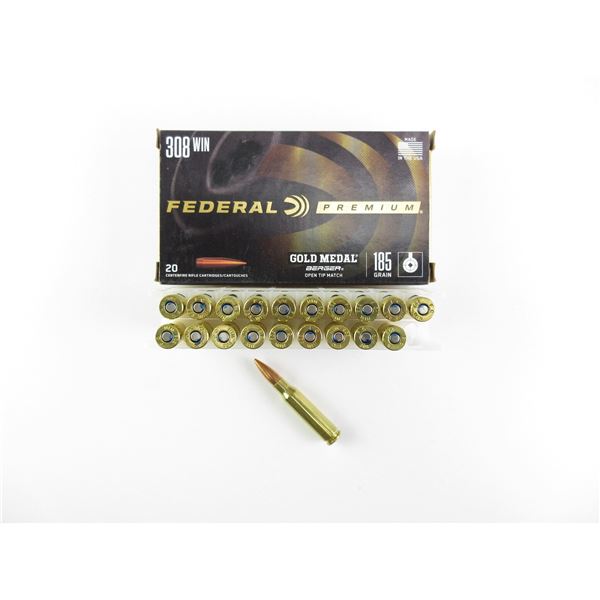 FEDERAL PREMIUM .308 WIN AMMO LOT
